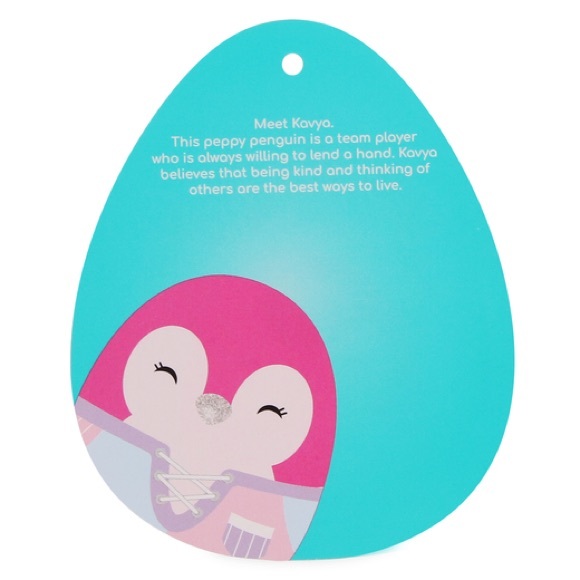 squishmallows™ kavya the penguin 8in plush, series 42 - Picture 3 of 3
